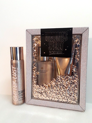 VS Bombshell Seduction SEALED Gift Set Mist Lotion & Glitter Lust
