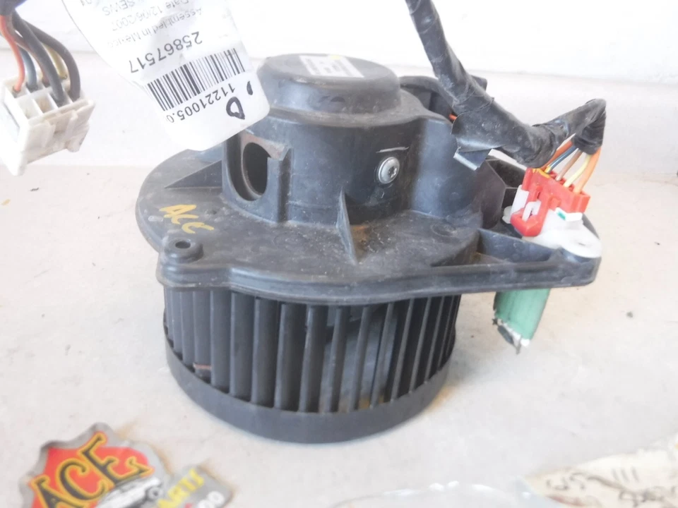 06-10 Pontiac Solstice Hummer H3 07-10 Saturn Sky A/C Heater Blower Motor Foto 4 de 4