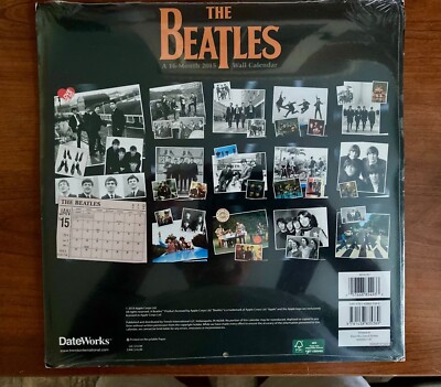 The Beatles 16 Month Calendar 2015 great for pictures John Lennon