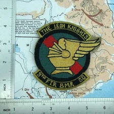 Patch , USAF 9th FIGHTER SQUADRON 49th FIGHTER GROUP THE FLYING KNIGHTS , s7