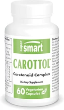 Supersmart Carottol Carotenoid Complex Supplement with Beta Carotene, Lycopene,