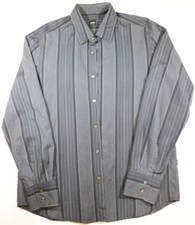 Boss Hugo Boss Long Sleeve Blue Button Up Shirt Men s XL 2033