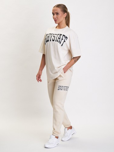 Babystaff College Sweatpants Damen Jogginghose Frauen Jogger Hose Creme Amstaff - Bild 2 von 45