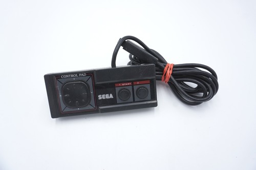 SEGA MASTER SYSTEM CONTROL PAD CONTROLLER MODEL 3020 OFFICIAL BLACK