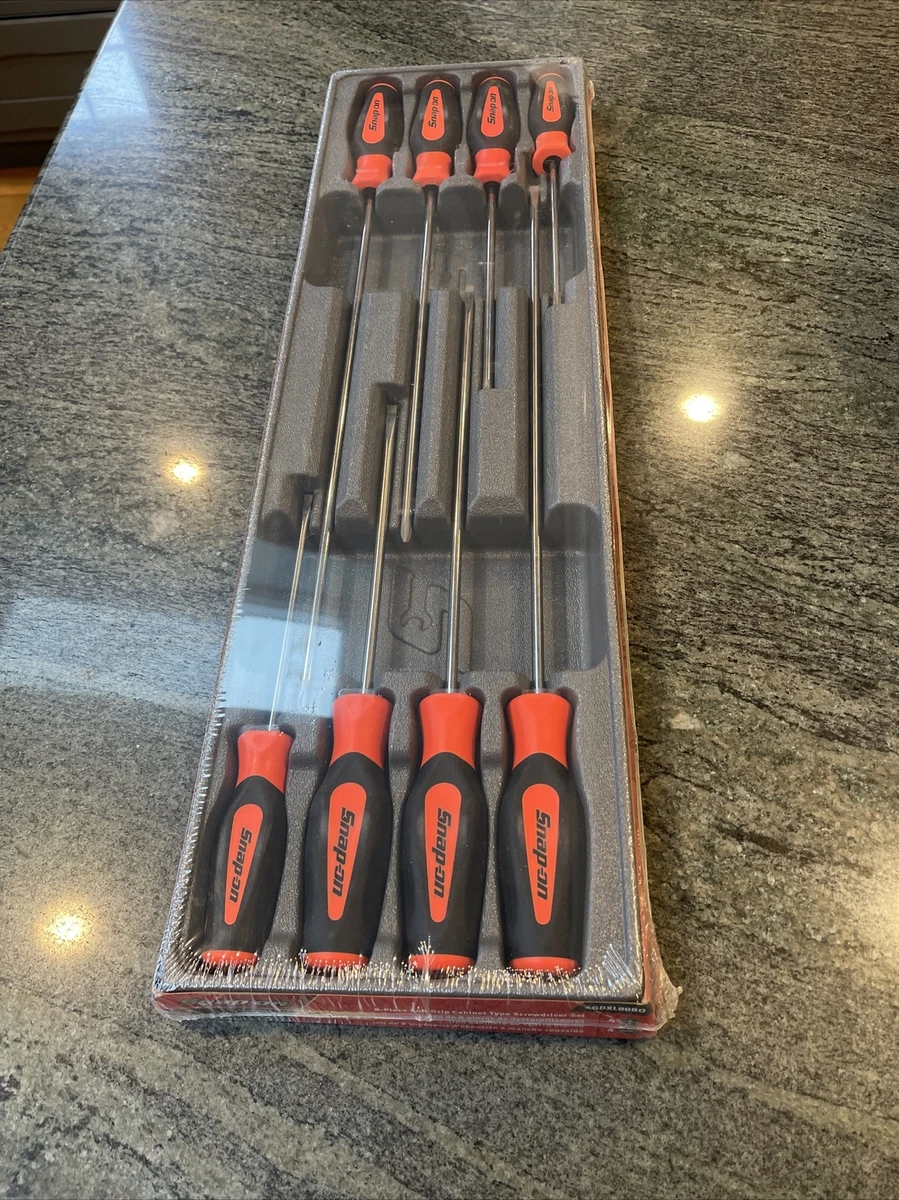 Snap on long screwdriver set deals