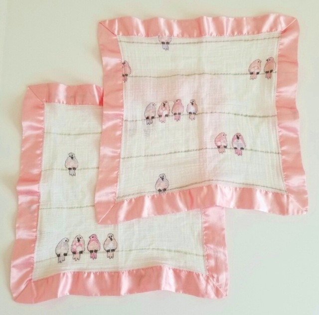 aden and anais security blanket pink