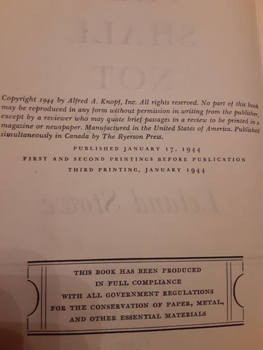 1944 They Shall Not Sleep von Leland Stowe Hardcover Buch Vintage WW2 - Bild 5 von 8
