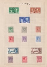 Bahamas Stamps on 3 Pages - Mint