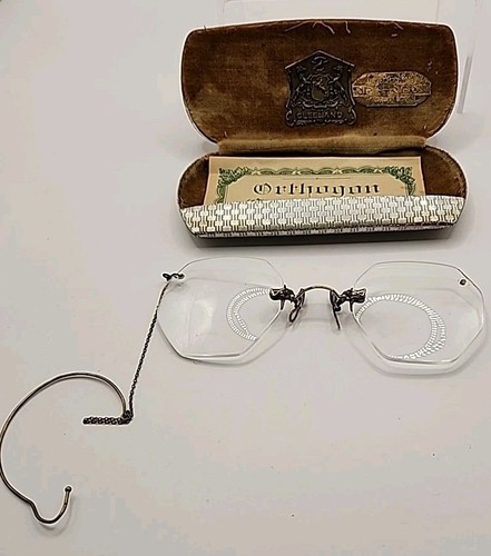 Set bicchieri vintage Bausch & Lomb con custodia e documenti - Foto 2 di 15