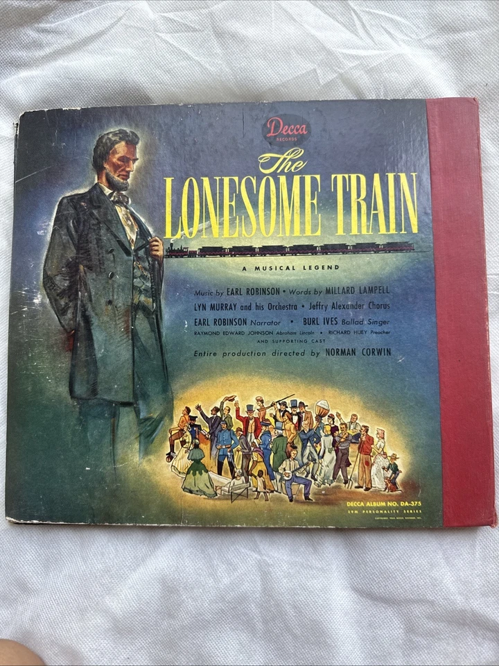 The Lonesome Train (A Musical Legend) Vinyl Record - Abraham Lincoln - Image 4 of 4