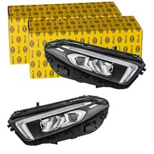 2x HELLA LED SCHEINWERFER SATZ passend f&uuml;r MERCEDES-BENZ A-KLASSE LINKS+RECHTS