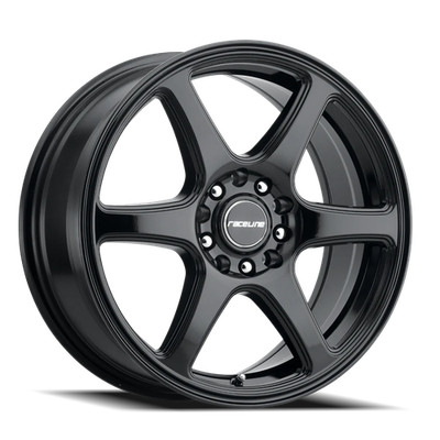 Raceline Wheels Matrix 146B 14x5.5 4x100/4.5 35mm Gloss Black 146B-45584+35