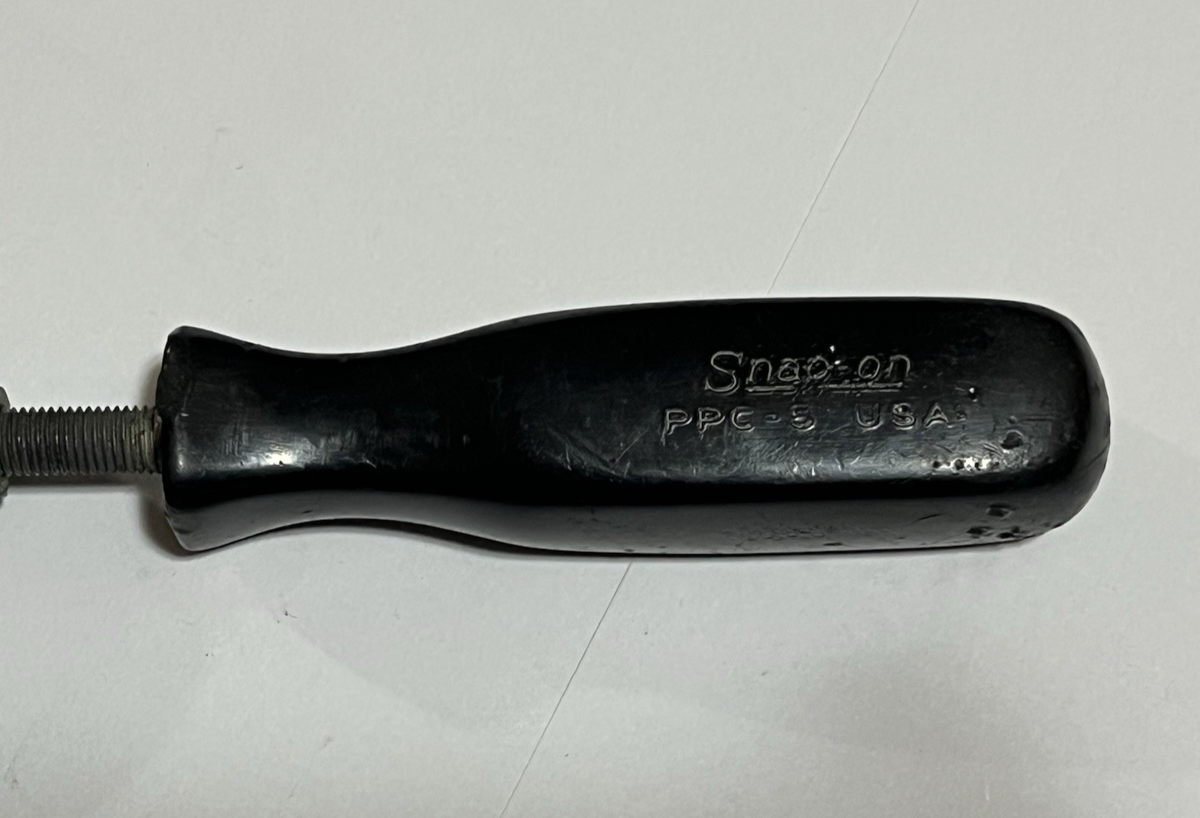 Snap-on PPC5 Black Hard Handle Punch Chisel Holder T7 for sale