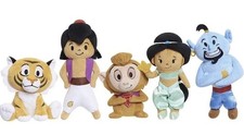 Disney's Aladdin 6" Stylized Bean Plush Characters 5-pack Set
