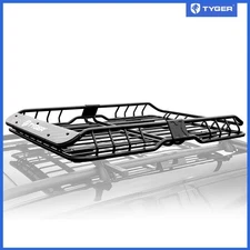 TYGER Heavy Duty Roof Top Cargo Basket Luggage Carrier Rack L57.5"xW42"xH6"
