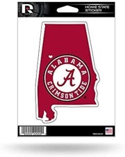 University of Alabama Crimson Tide 5 Inch Sticker Decal, Home State Design,...