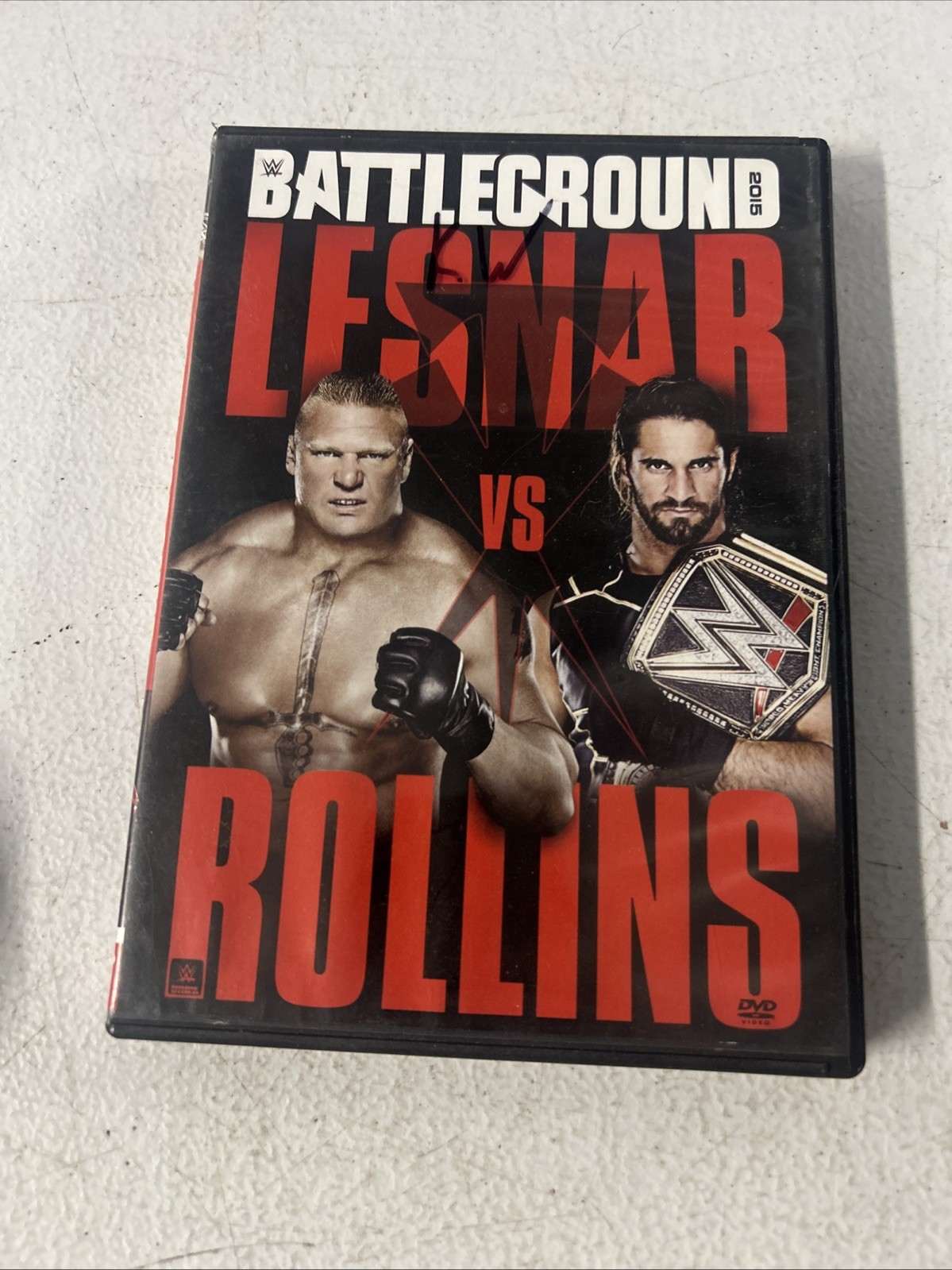 WWE - Battleground 2015 - Lesnar Vs Rollins DVD