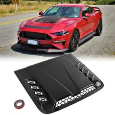 For Ford Mustang Gt 2000-2024 Air Flow Intake Hood Scoop Bonnet Vent Cover Gloss