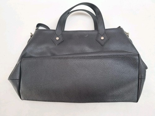 Borsa Vivienne Westwood in pelle nera, grande borsa a tracolla nera. Buone condizioni. - Foto 3 di 5