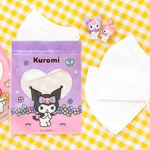 Juego de 10 piezas de bolsa con cremallera reutilizable con ventana de corazón de personajes Sanrio - Imagen 6 de 19