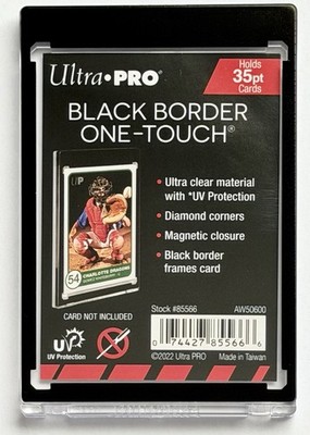 Ultra PRO One-Touch Magnetic Card Holder 35pt Black Bord Schwarz