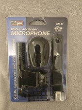 Vidpro Mini Condenser Microphone for DSLRs, Camcorders, And Video Cameras NEW