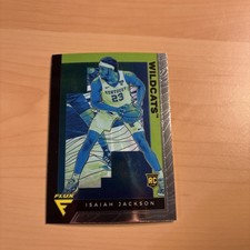 Isaiah Jackson 2021 Chronicles Draft Picks Flux Silver Prizm #242 RC Rookie