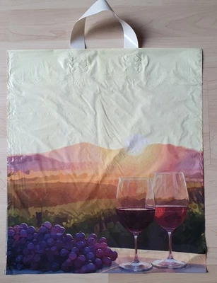 Sacs shopping vignes sacs en plastique sacs de transport sacs avec boucle - Photo 1/4