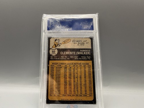 1973 Topps - Roberto Clemente #50 - Picture 4 of 4