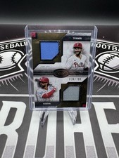 2025 Topps Tier One dual player relic Trea Turner & Bryce Harper /199 Phillies