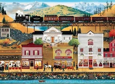 500 Pieces Puzzle for Adults, Retro Train jigsaw puzzles adults,... 