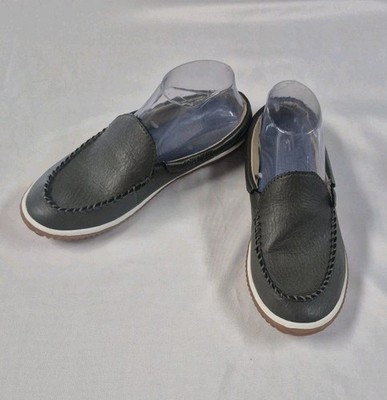 JBU By Jambu Shoes Womens 7M Torino Casual Slip On Mule Flats Brown Faux Leather