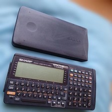 Sharp PC-G850V Pocket Computer C Language Graphics Used