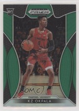 2019-20 Panini Prizm Draft Picks Green Prizm KZ Okpala #33 0y59