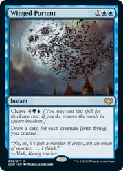 Winged Portent 089/277 Innistrad: Crimson Vow Rare