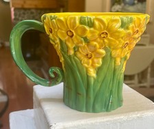 18 Carrots Handcrafted Signed Daffodil Tea Coffee Mug Laura Kelly