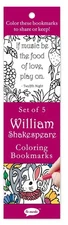 Re-marks William Shakespeare Literary Colormarks Coloring Bookmarks