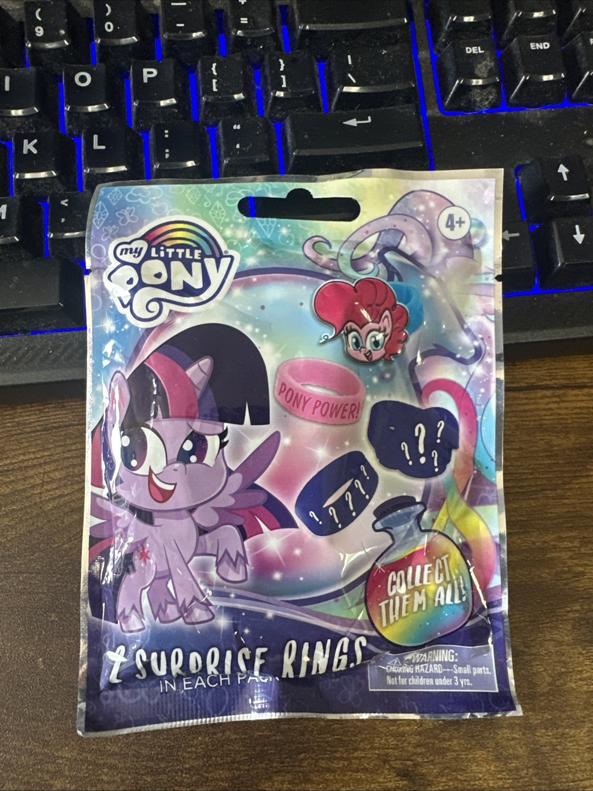 Hasbro My Little Pony 2 Anelli Sorpresa Borsa Cieca...NUOVO