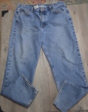 Carhartt Jeans Men's 38x32 Relaxed Fit Blue Denim Straight Leg Medium Wash