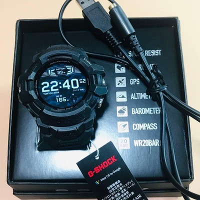 Casio G-Shock GSW-H1000-1AJR Smartwatch Black GPS Heart Rate Wear OS From Japan