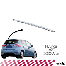 Garniture de couvercle inférieur de bagage chromée 1 pièce pour Hyundai...