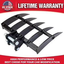 Mini Excavator Attachment Rake, Metal Wide Backhoe Rake for 1T-1.5T Excavators