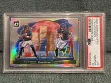 C.J. Stroud/Stefon Diggs 2024 Donruss Optic #5 Downtown Duos SSP PSA 10 GEM MT