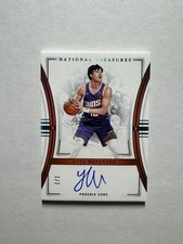 Yuta Watanabe 2023-24 Panini National Treasures Signatures Platinum Auto 1/1