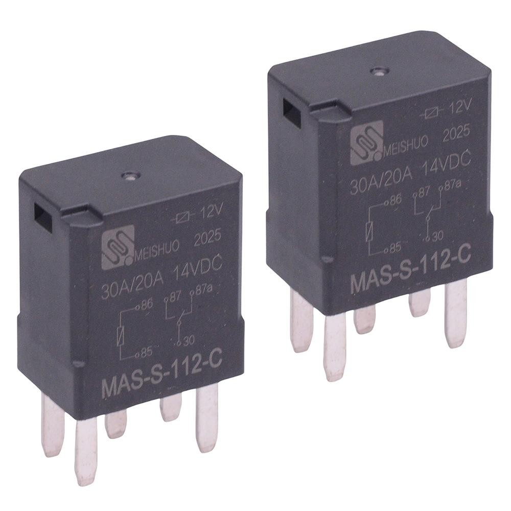2 x 12V SPDT Micro Automotive Relay MAS-S-112-C
