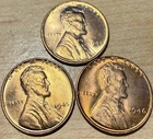 1944 P 1945 P 1946 P Lincoln Wheat Penny/Cent Choice BU - R106