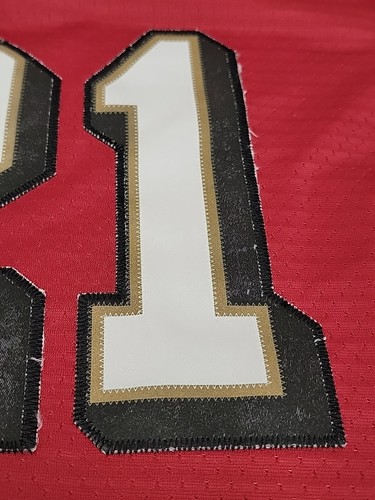Vintage San Francisco 49ers Frank Gore #21 Trikot Jugend M 10-12 Länge +2 - Bild 15 von 17