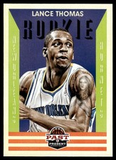 2012-13 Panini Past & Present Lance Thomas Rookie New Orleans Hornets #157
