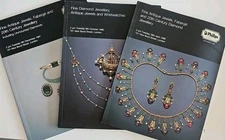 RUSSIAN Faberge 3 Phillips Auction Catalogs Antigue Jewellery Diamond Jewels 