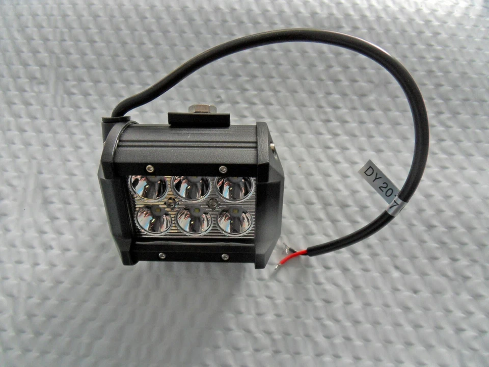 Nueva Lámpara de Punto Cree Metal 18W 6 LED, Adelante, Respaldo, Reverso 4x4 Envío Gratis Foto 2 de 4